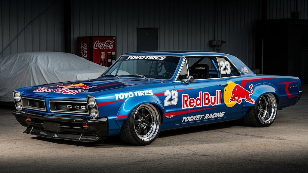 トーヨータイヤポンティアックGTOのドリ車