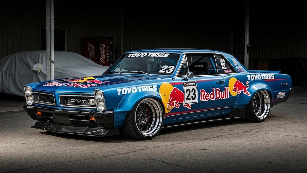 トーヨータイヤポンティアックGTOのドリ車