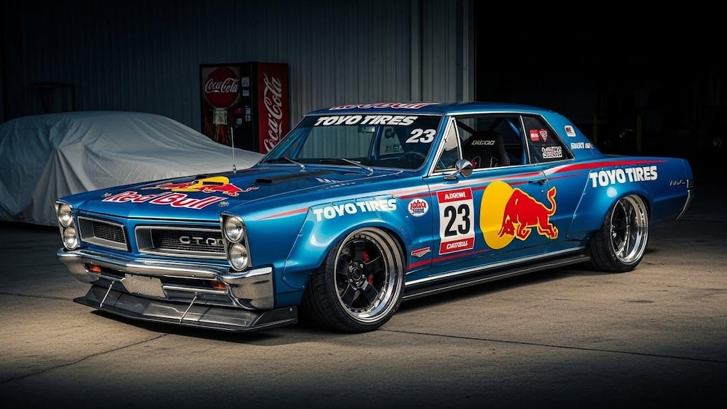 トーヨータイヤポンティアックGTOのドリ車