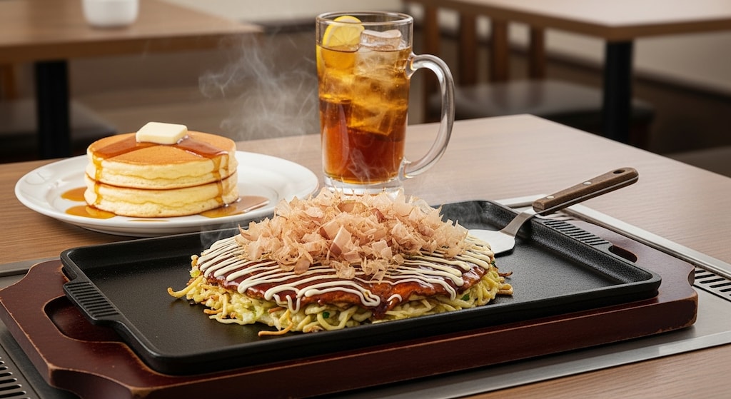 摩訶不思議食堂のホットプレートメニュー