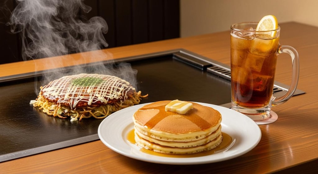 摩訶不思議食堂のホットプレートメニュー