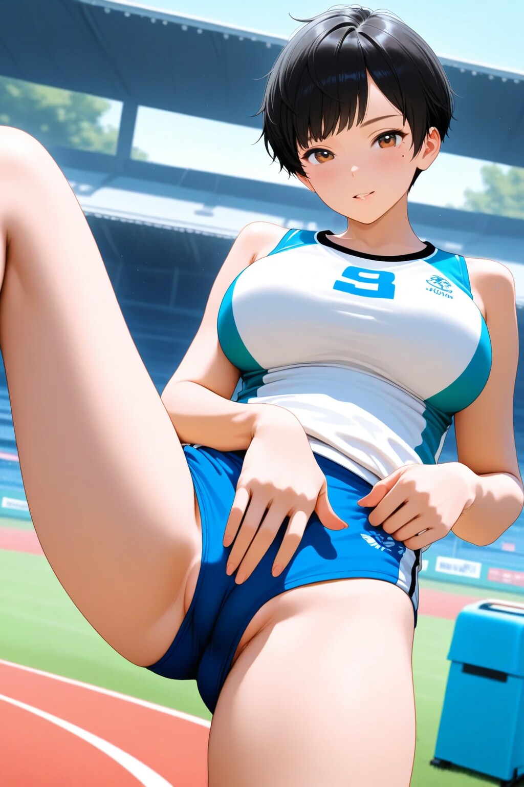 ２０日の女子陸上部