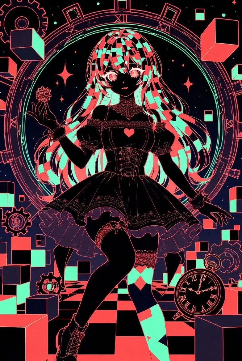 Gothic Lolita Alice in Toy World