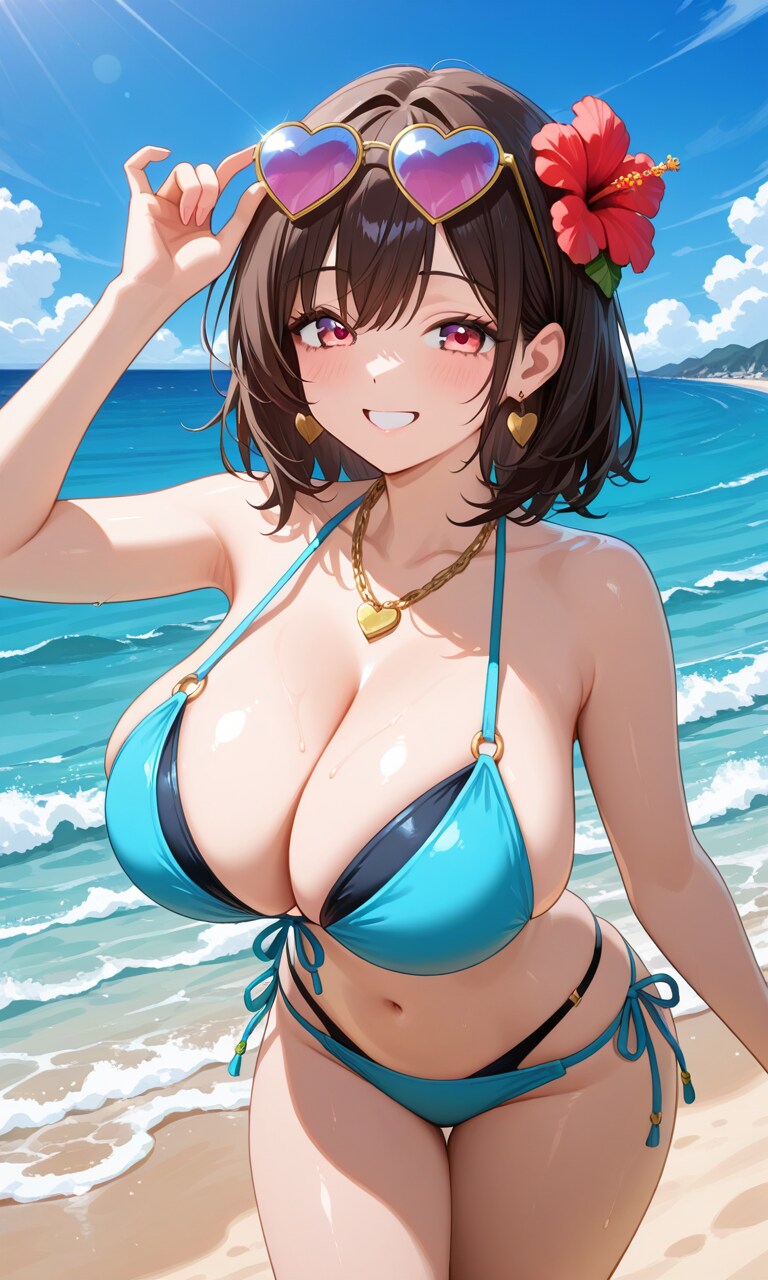 ビキニとナイスバディ