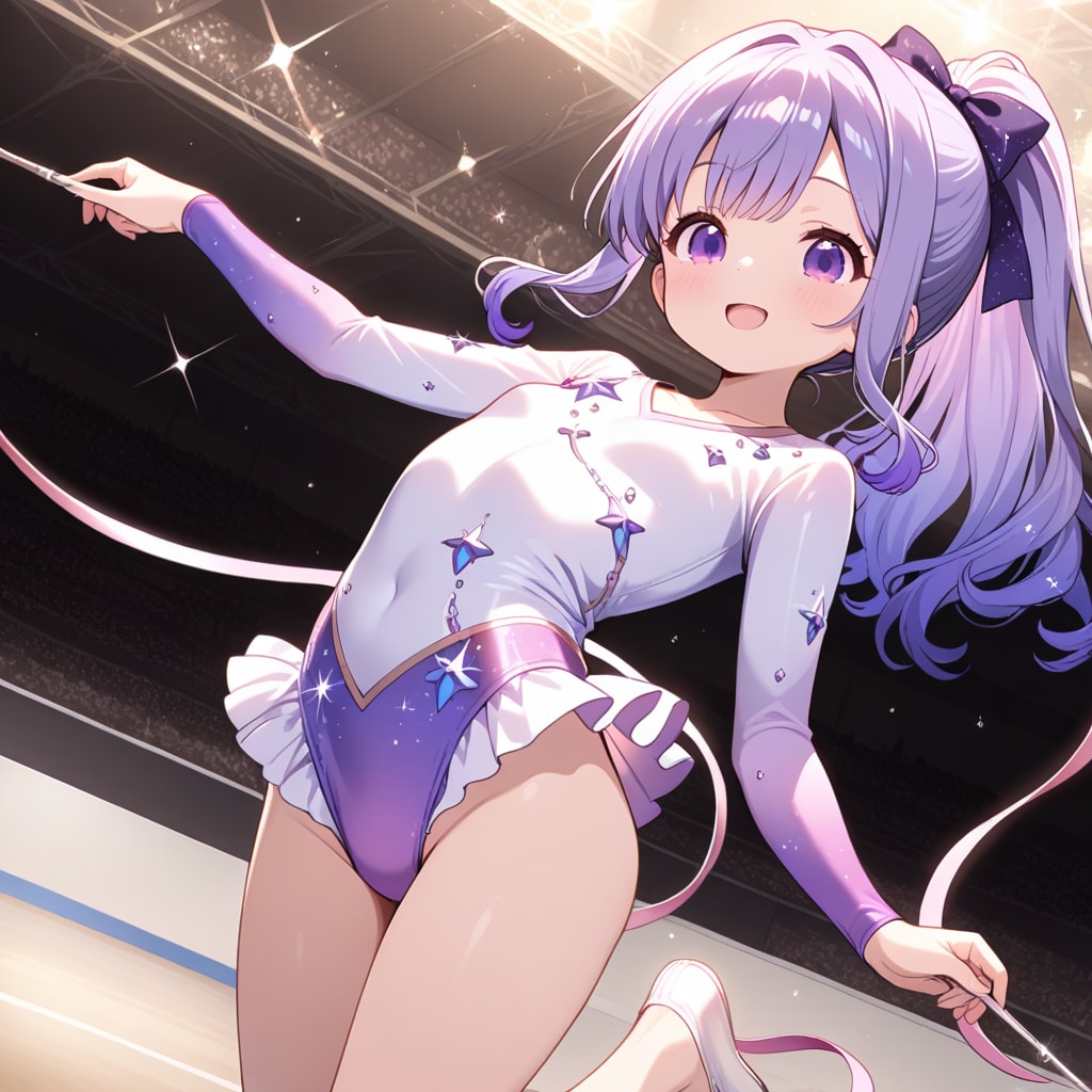 新体操のポニテちゃん