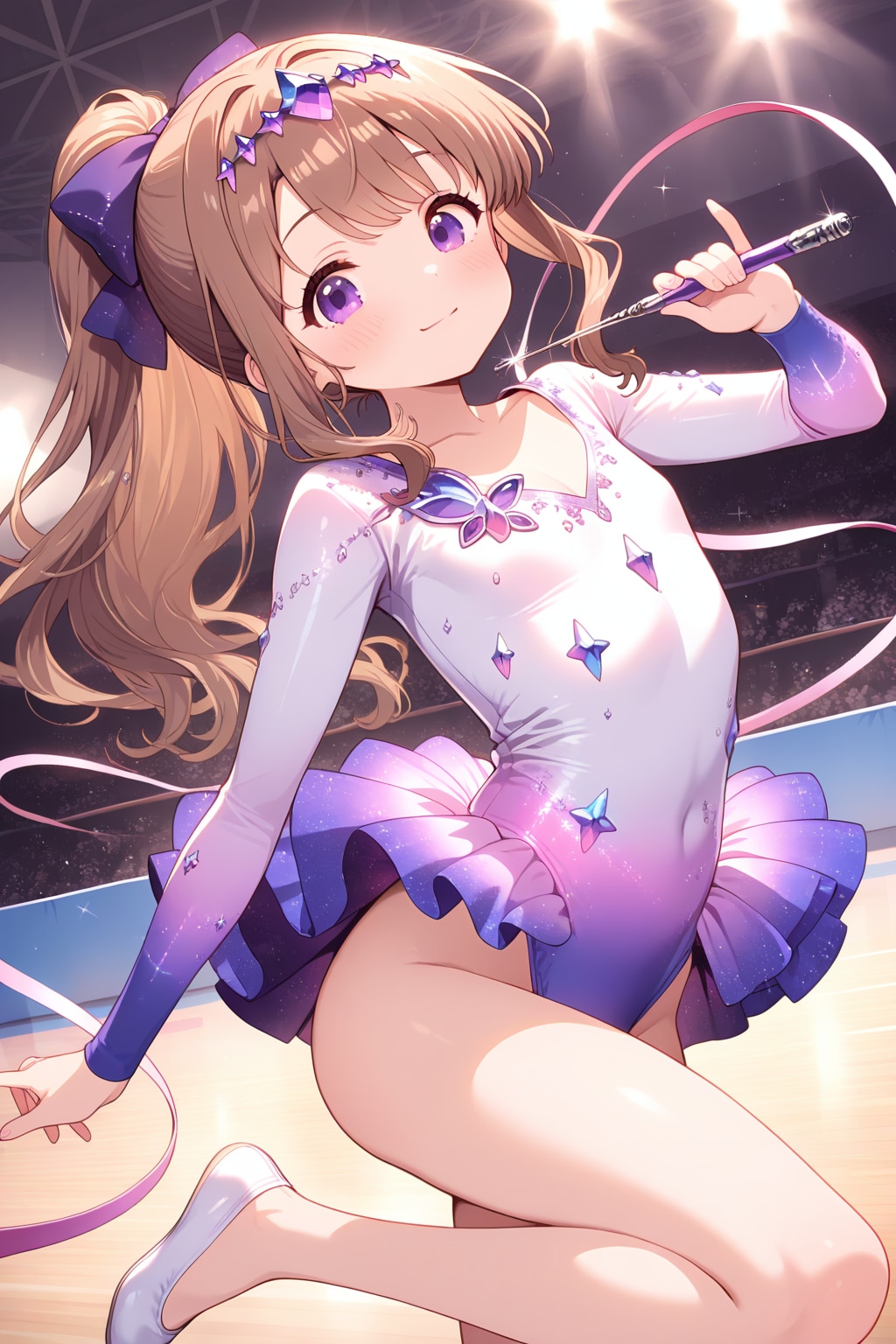 新体操のポニテちゃん