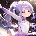 新体操のポニテちゃん 2枚目
