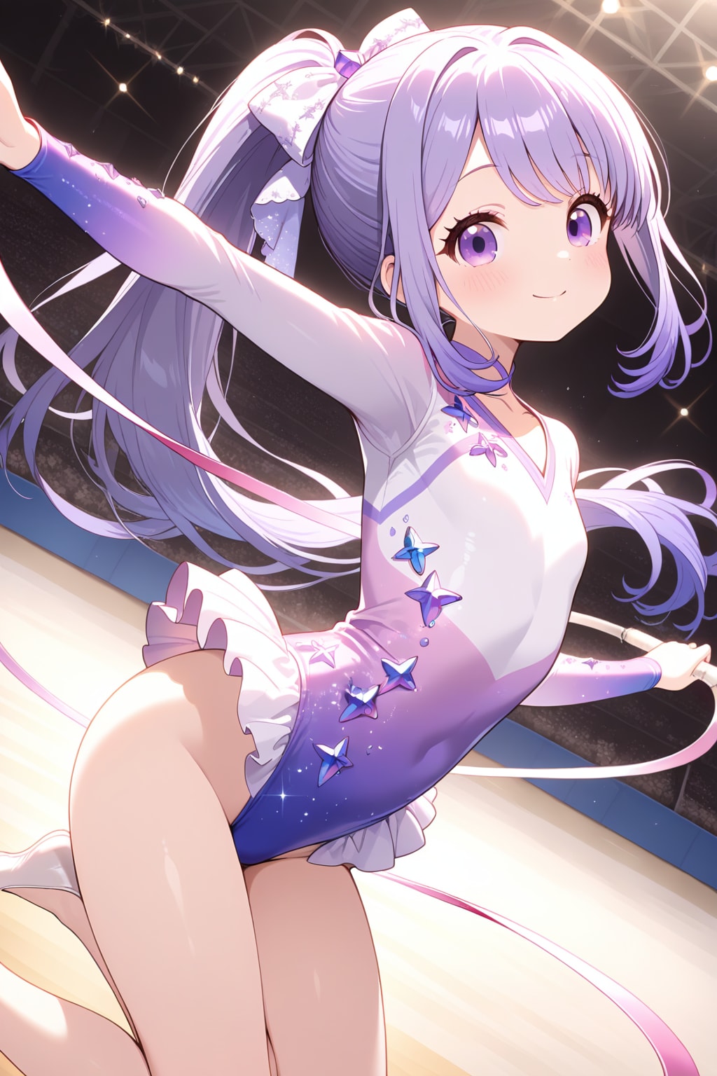 新体操のポニテちゃん
