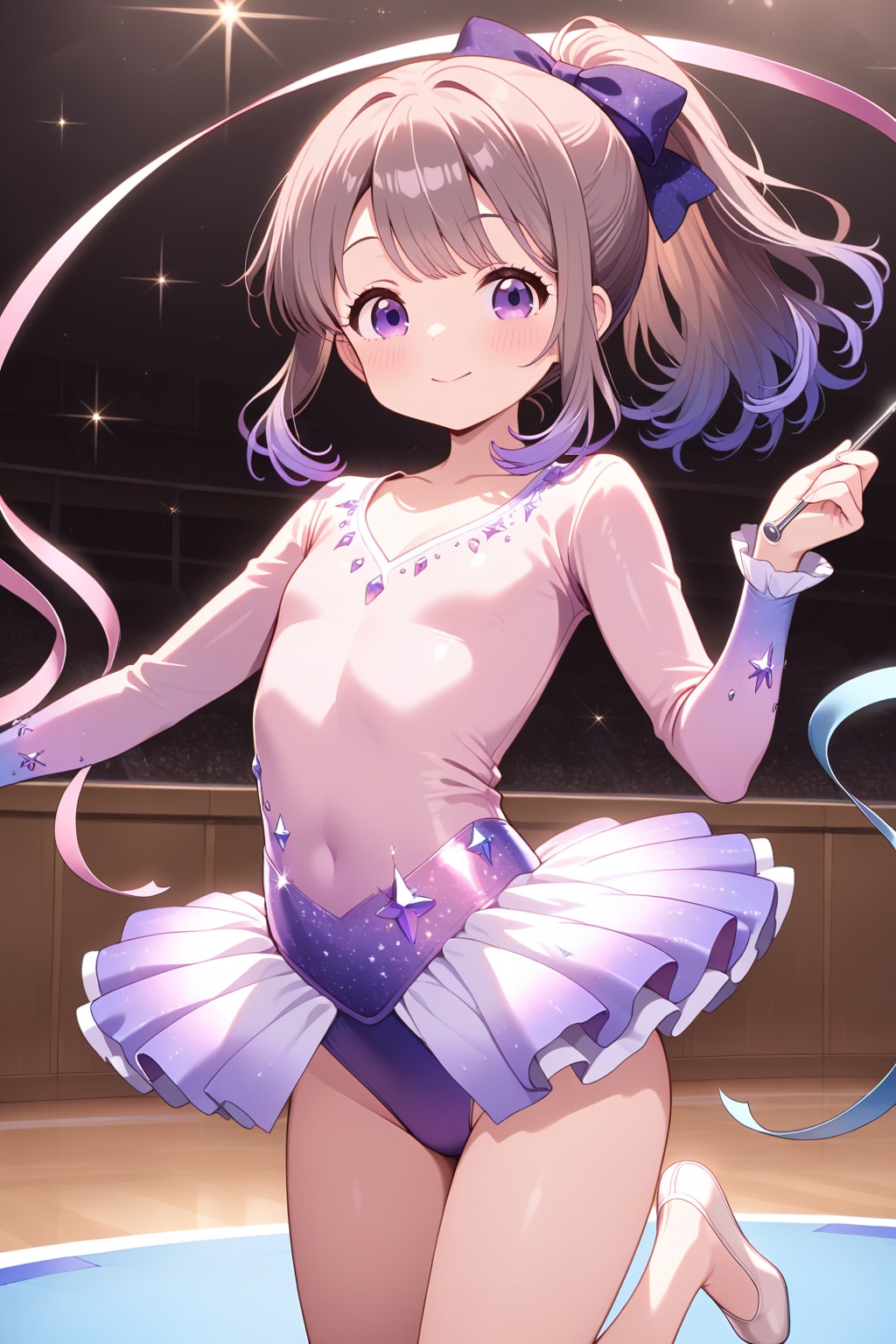 新体操のポニテちゃん