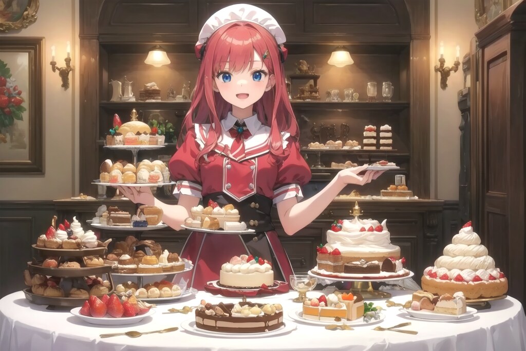 洋菓子の模擬店