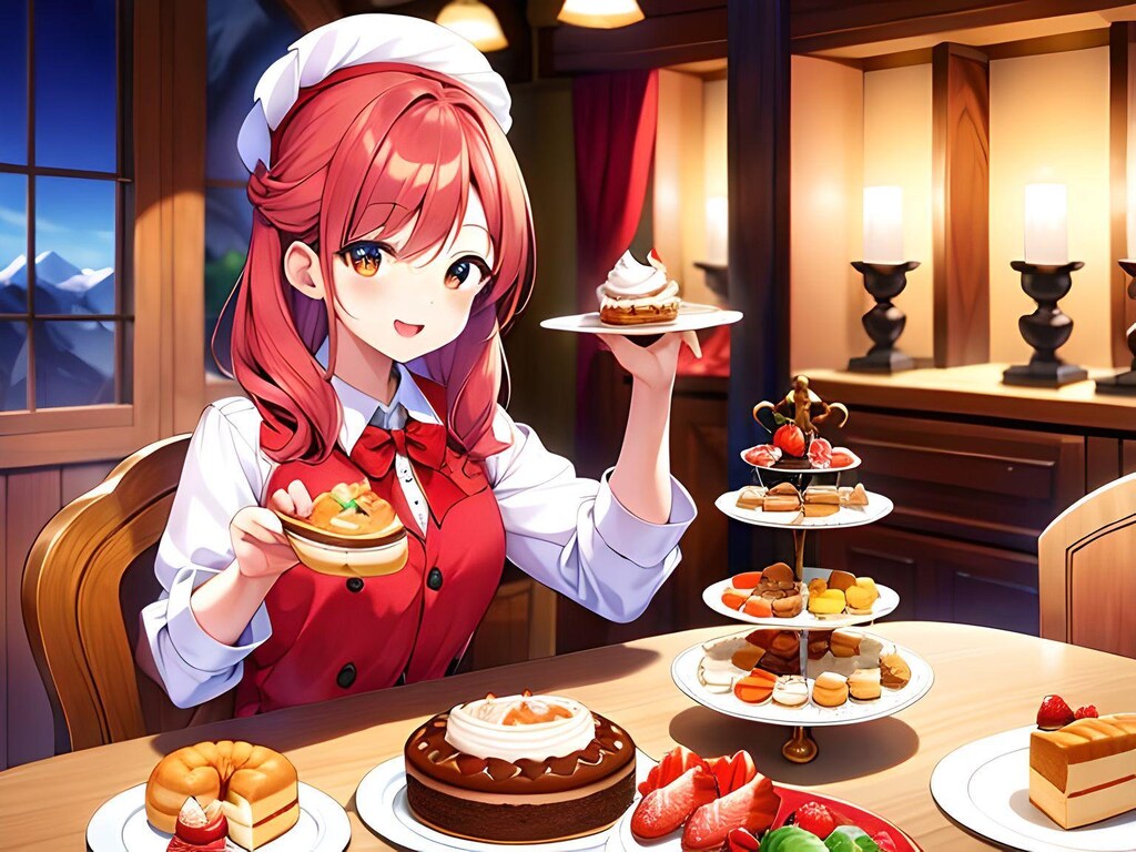 洋菓子の模擬店