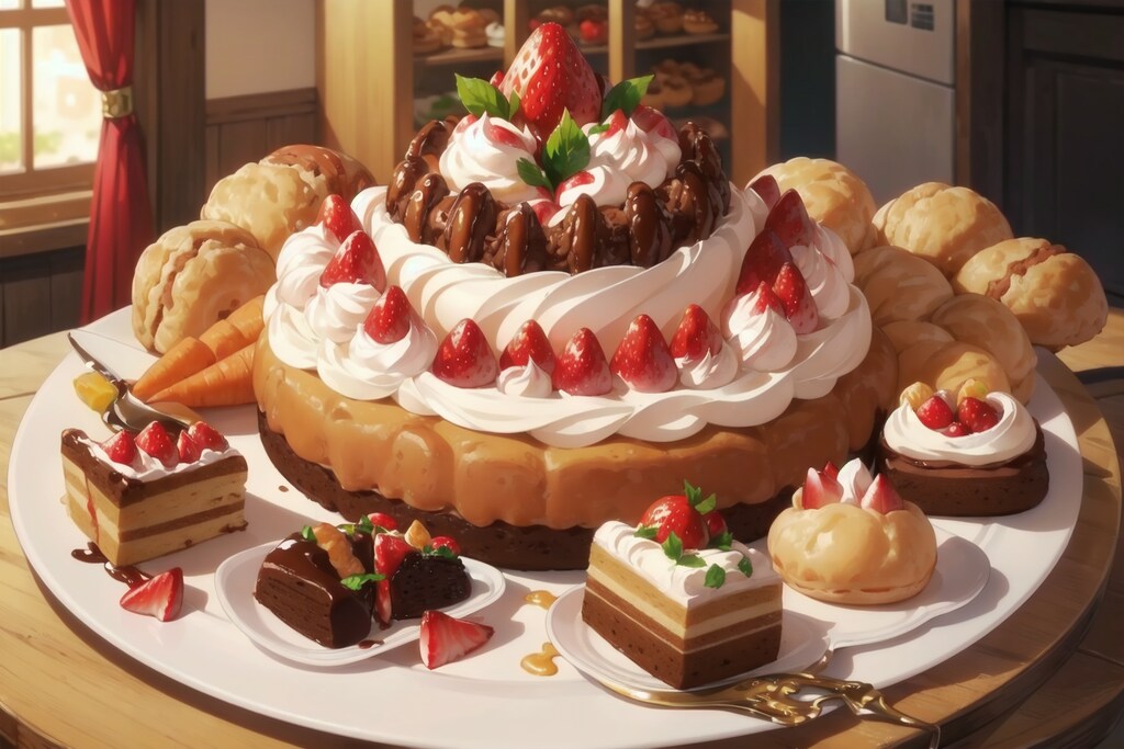 洋菓子の模擬店