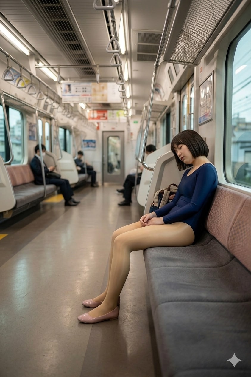 電車でウトウト