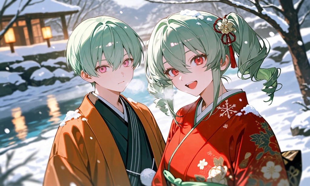 柚ちゃんとみつる君