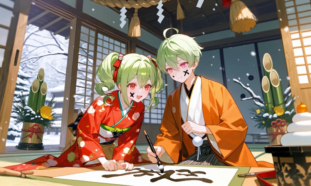 柚ちゃんとみつる君