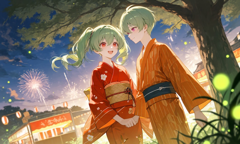 柚ちゃんとみつる君