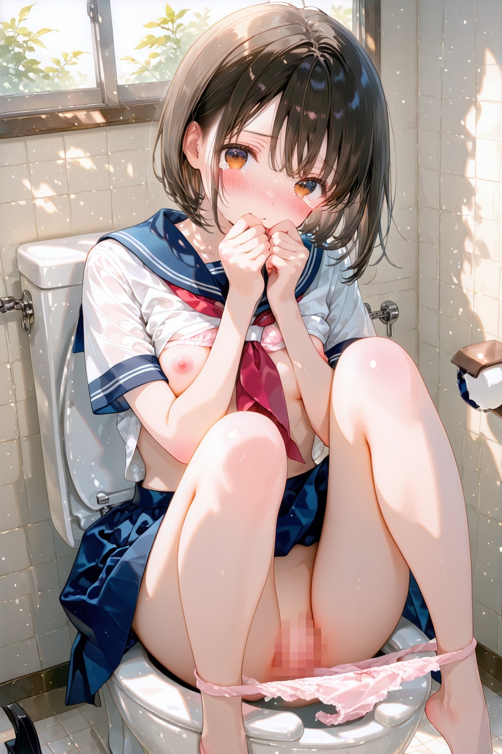 こんな格好しないよっ！