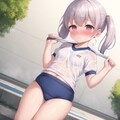 濡れ透け体操服 3枚目