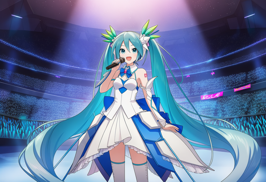 V4,5　ボカロ　ライブ　初音ミク　スピカ