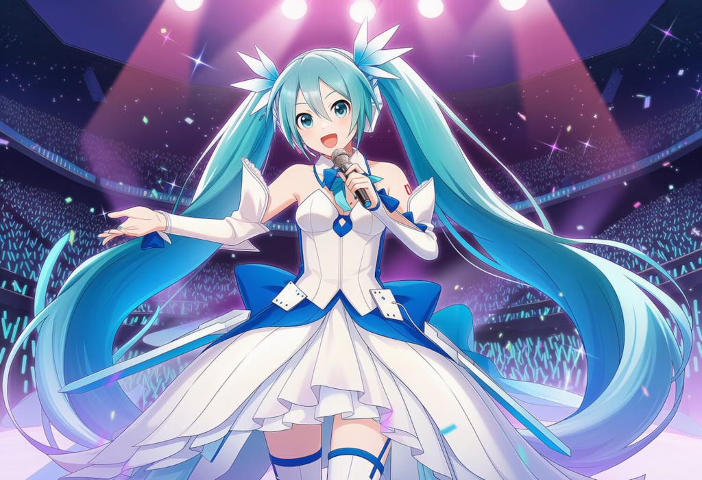 V4,5　ボカロ　ライブ　初音ミク　スピカ