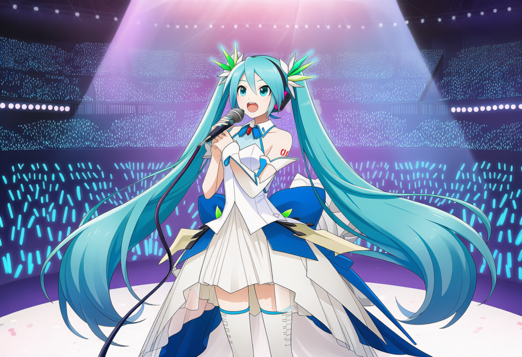 V4,5　ボカロ　ライブ　初音ミク　スピカ