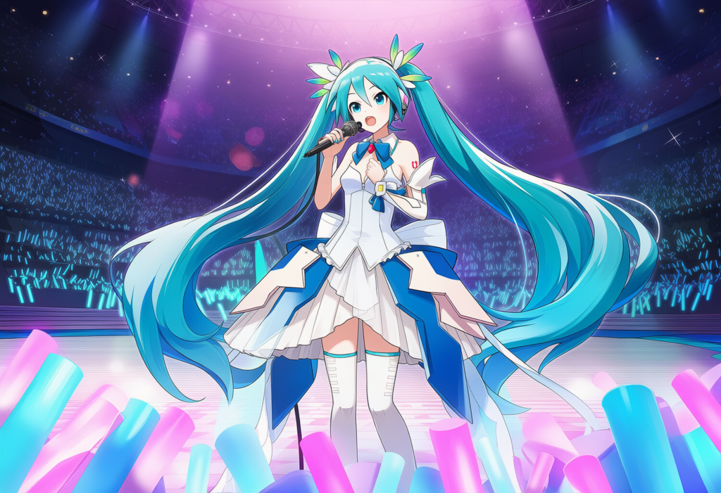 V4,5　ボカロ　ライブ　初音ミク　スピカ
