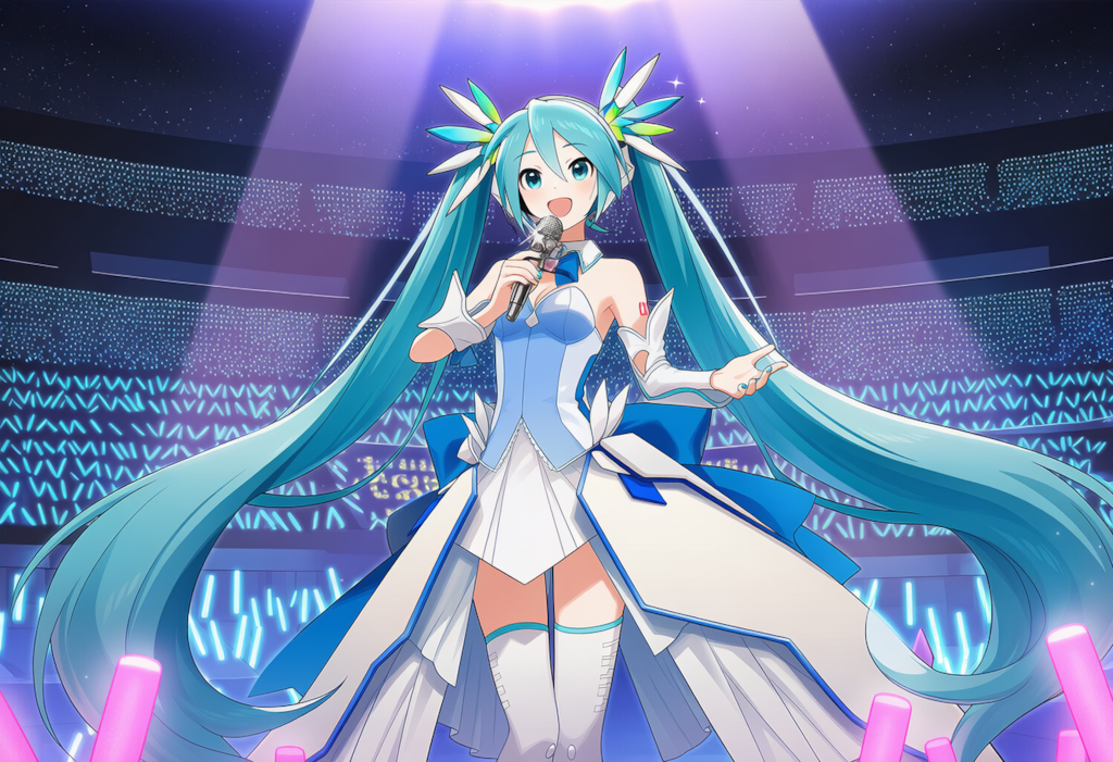 V4,5　ボカロ　ライブ　初音ミク　スピカ