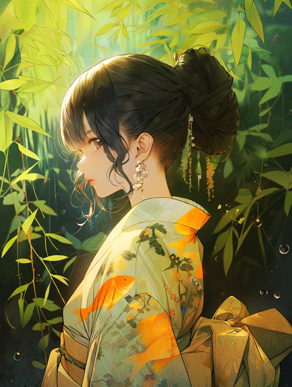 黄金池 | の人気AIイラスト・グラビア