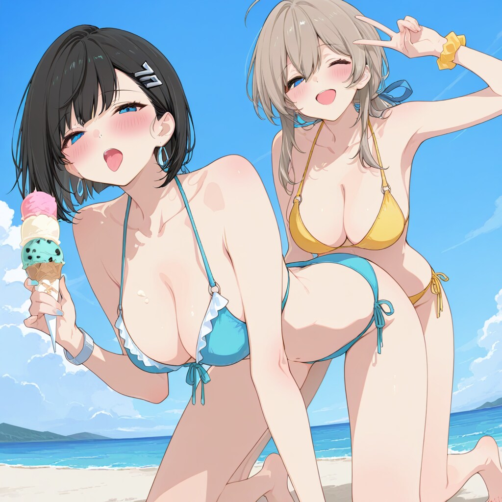 APRICOT先生が描くアイスクリーム