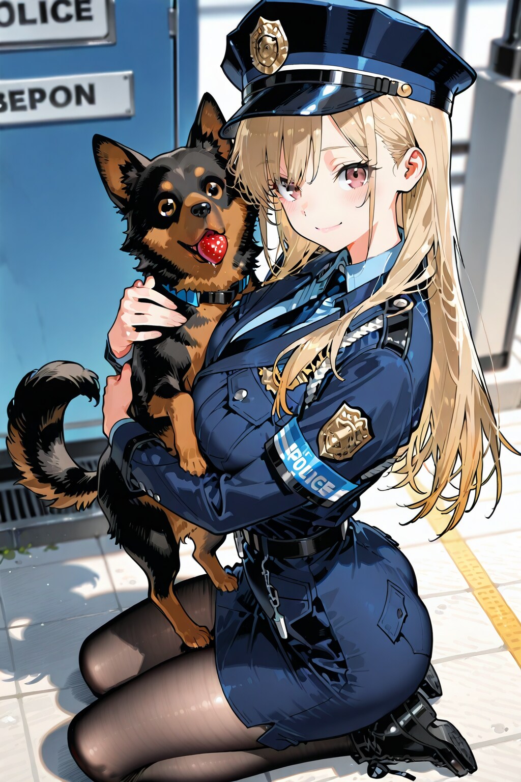一日婦警さん-弓倉万里奈-