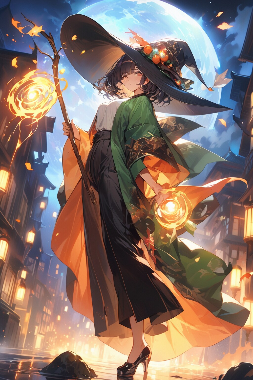 魔法使い | の人気AIイラスト・グラビア