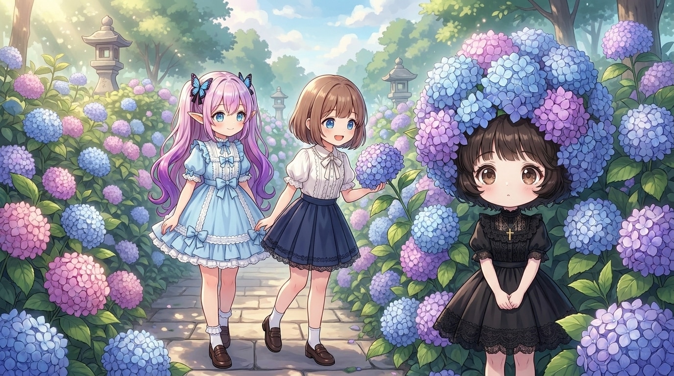 紫陽花園