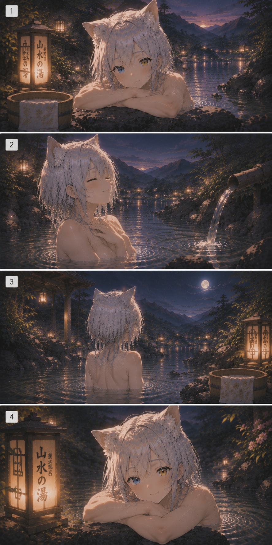 真銀（ましろ）ちゃんの銭湯シリーズ　9