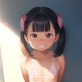 水着胸ちら 3枚目