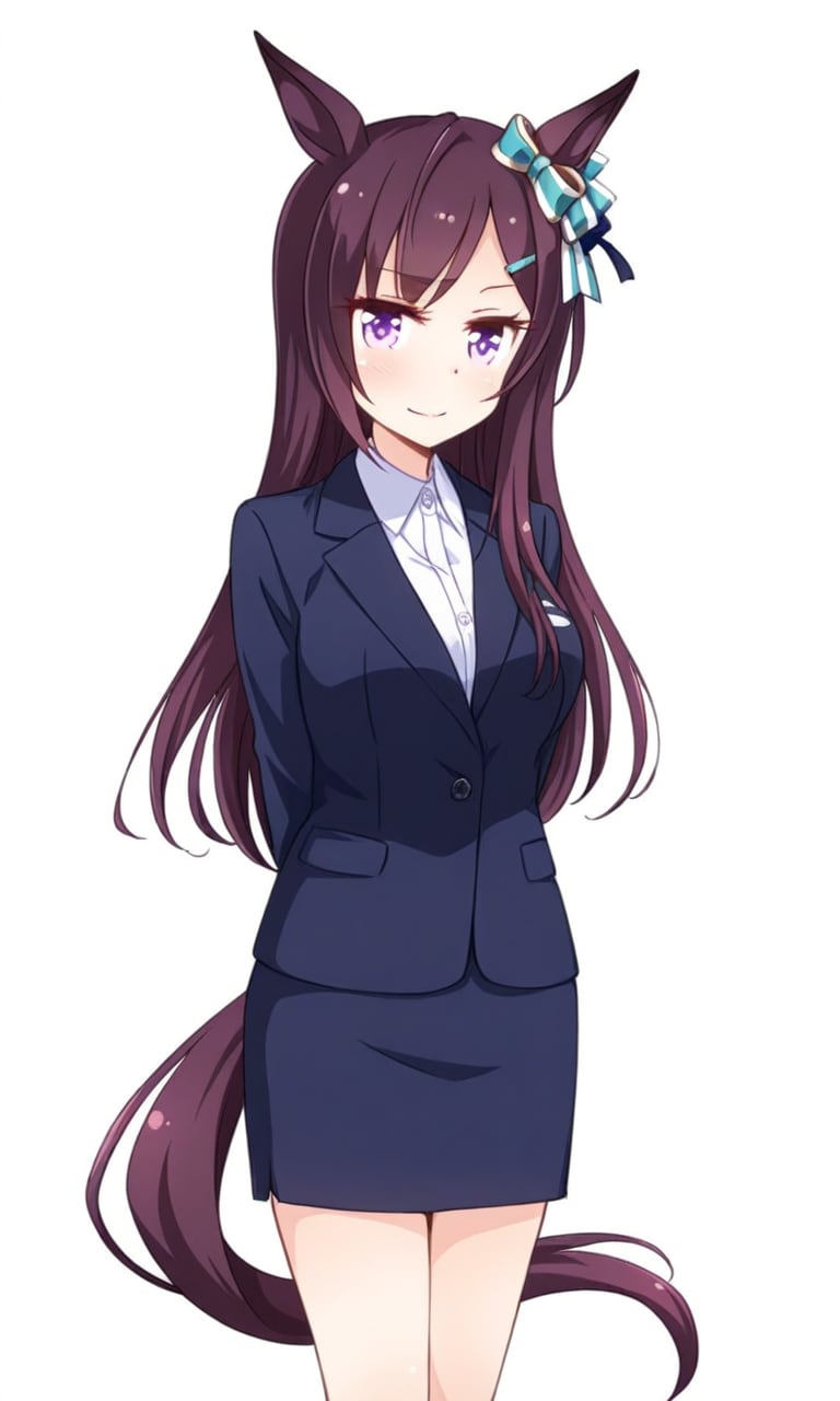 メジロドーベル スーツ | の人気AIイラスト・グラビア