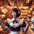 メカ鹿角メイド 3枚目