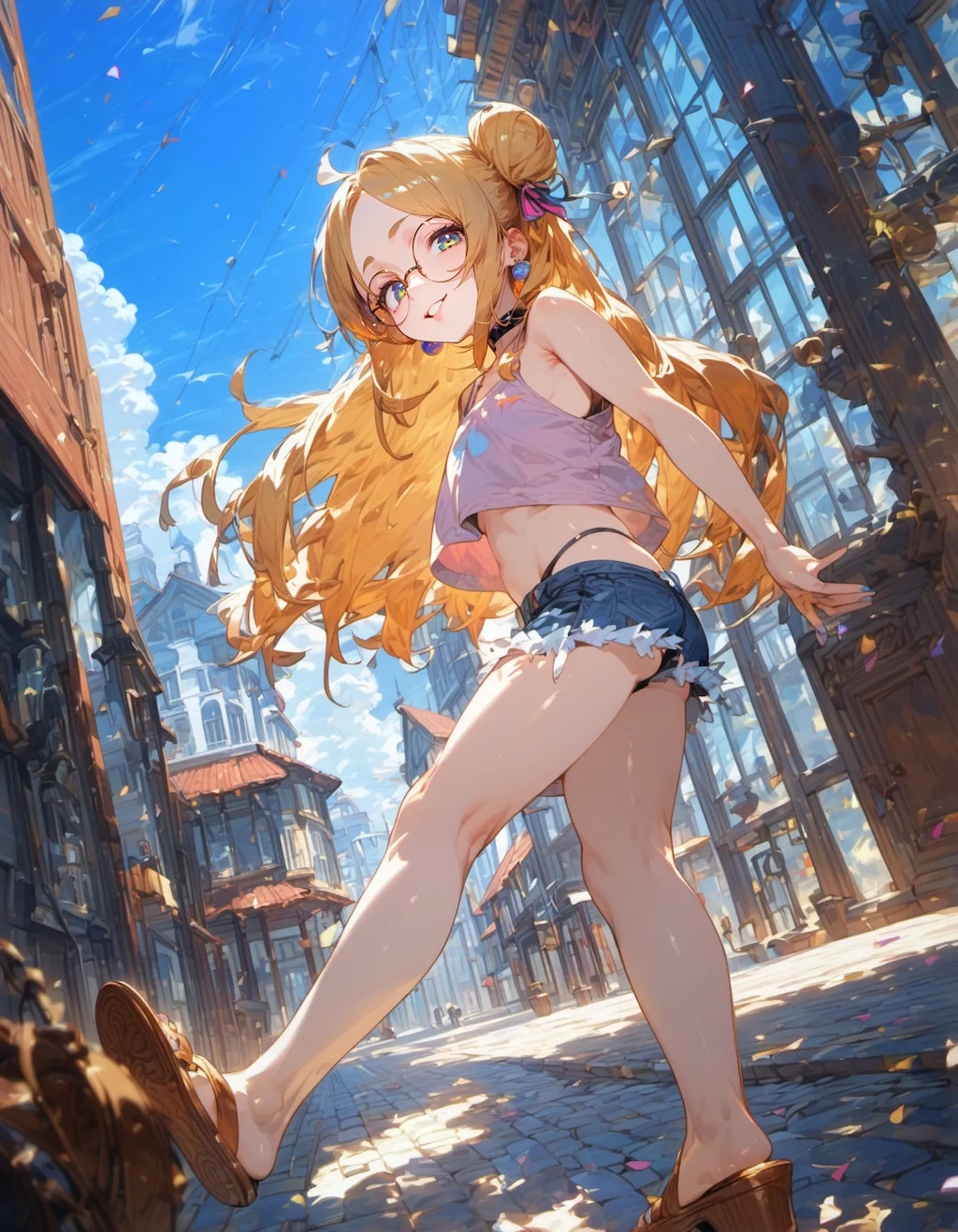 Breeze Carries Her Forward