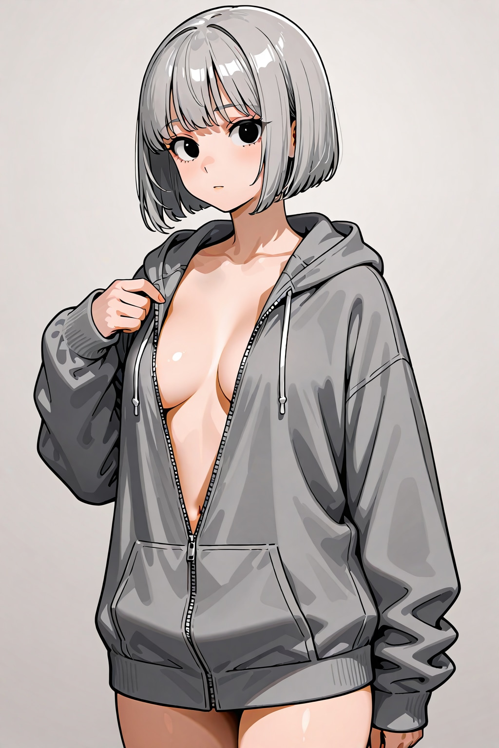 めくったら見えそう
