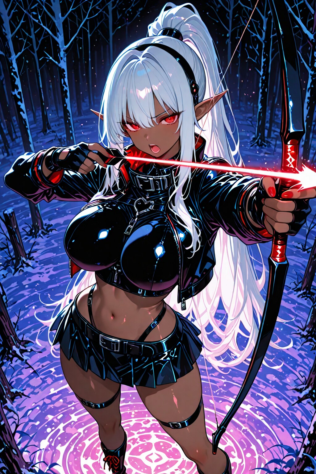 weedsさんのところの褐色エルフさん　その２