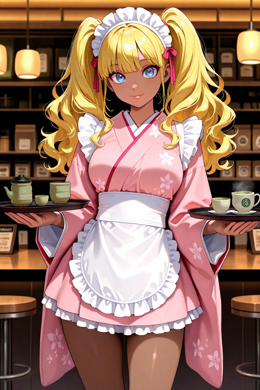 和風ウェイトレス