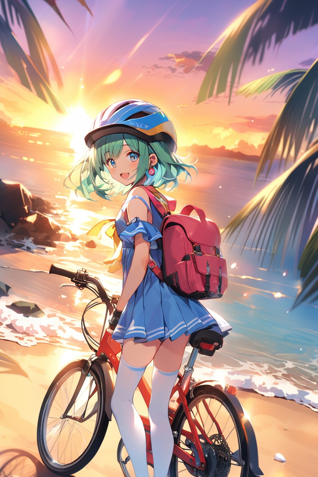 リラックスできて楽しい旅 | の人気AIイラスト・グラビア
