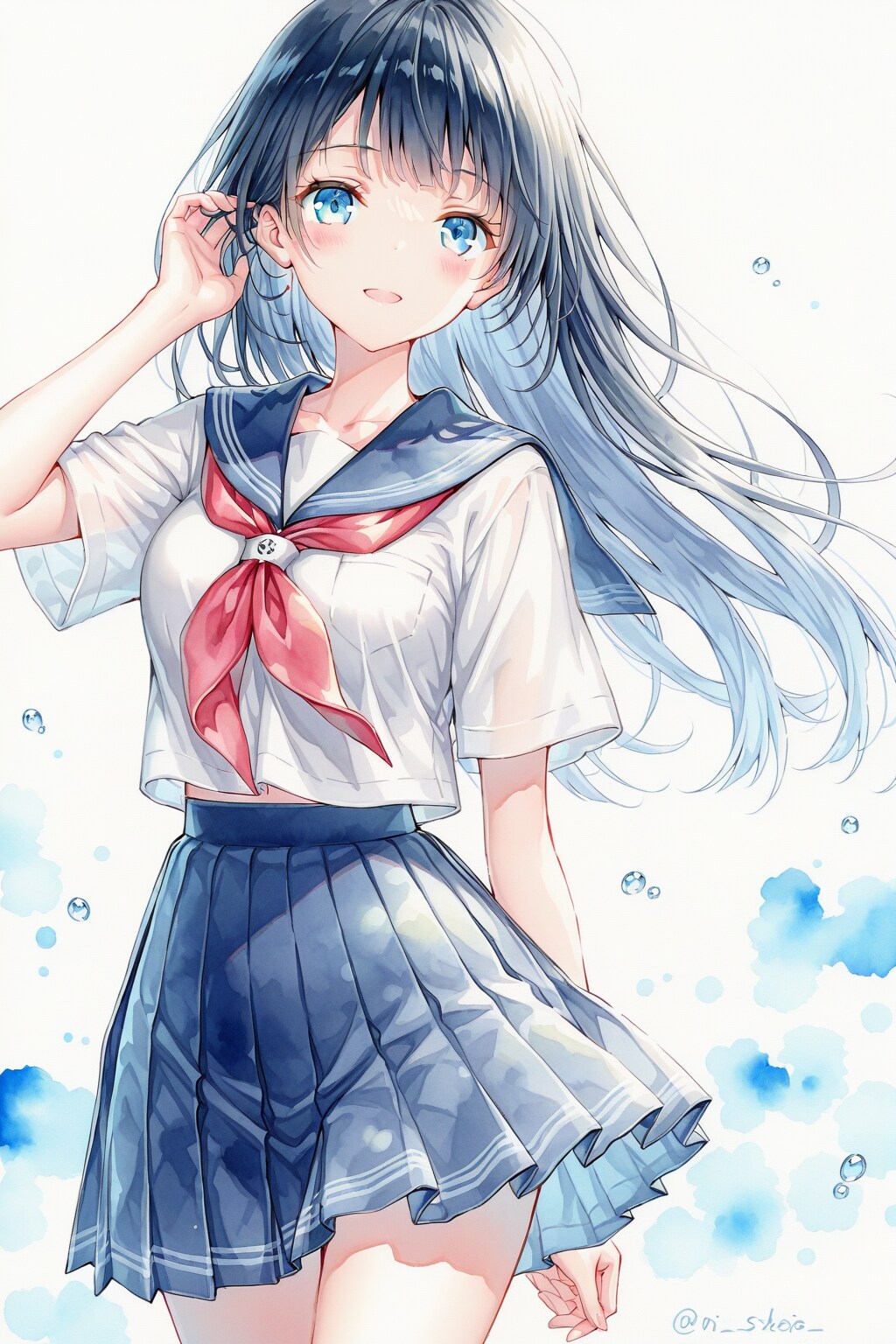 夏の少女 | の人気AIイラスト・グラビア