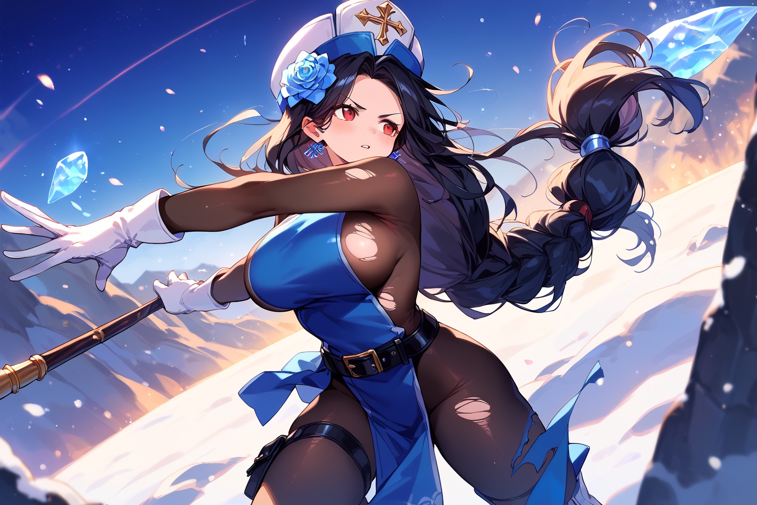 メイデン:アイスローズ(NIKKE) | の人気AIイラスト・グラビア