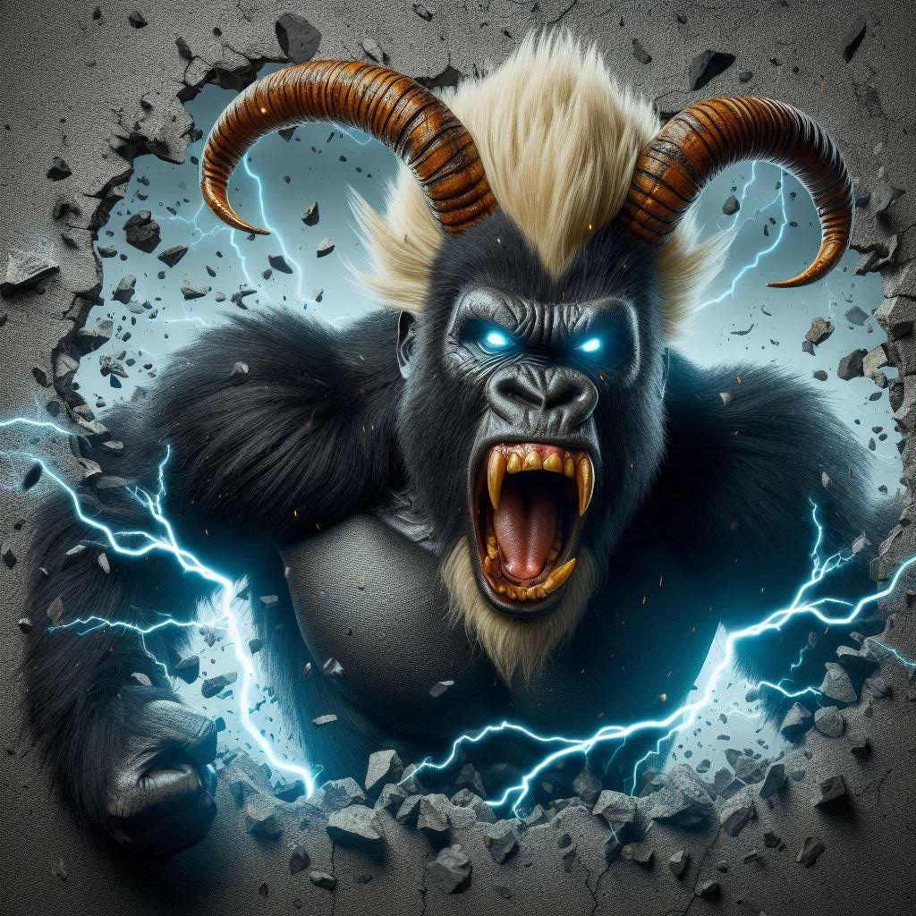 激昂するモンスター