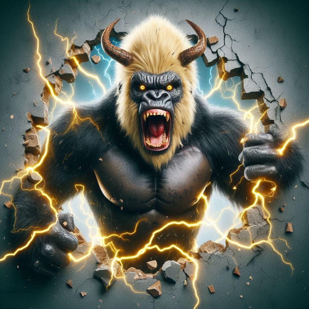 激昂するモンスター