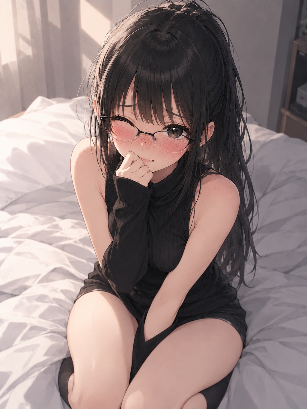 そばかすメガネっ娘