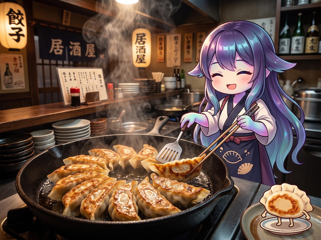 わんこそば感覚で食べたくなるやつ：餃子