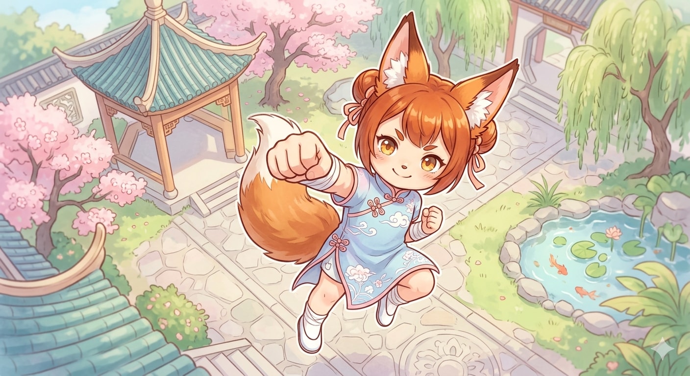 ケモミミカンフー43 | の人気AIイラスト・グラビア