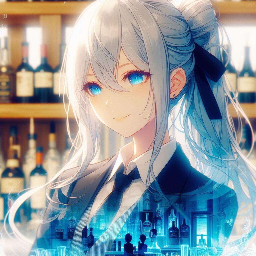 二重露光うちの子
