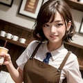 カフェ店員のまどか先生 2枚目